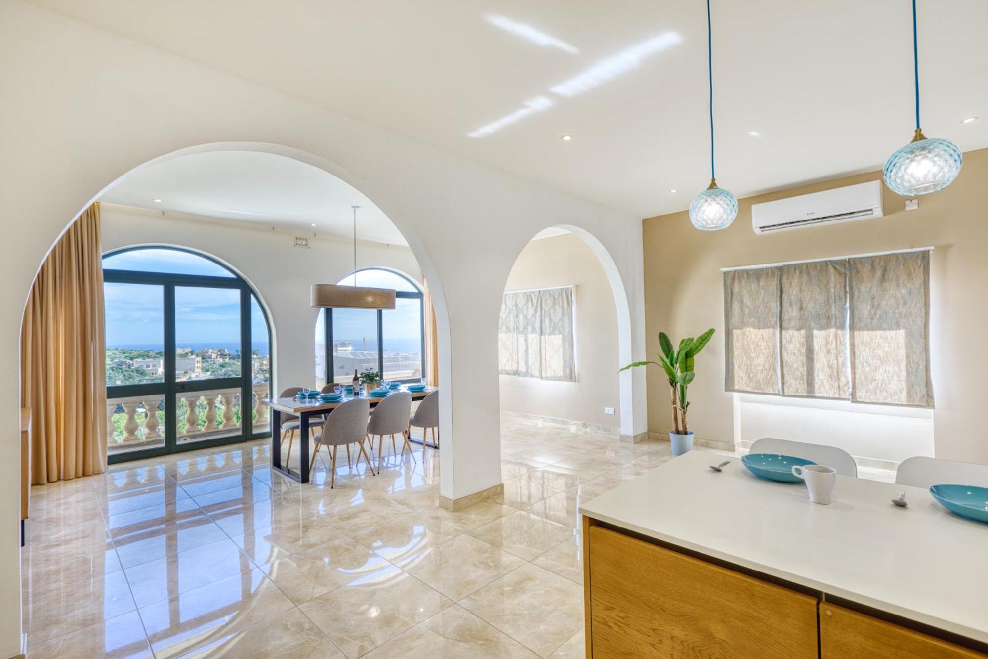 Spacious, Bright, Valley & Sea View Maisonette ซากฮรา ภายนอก รูปภาพ