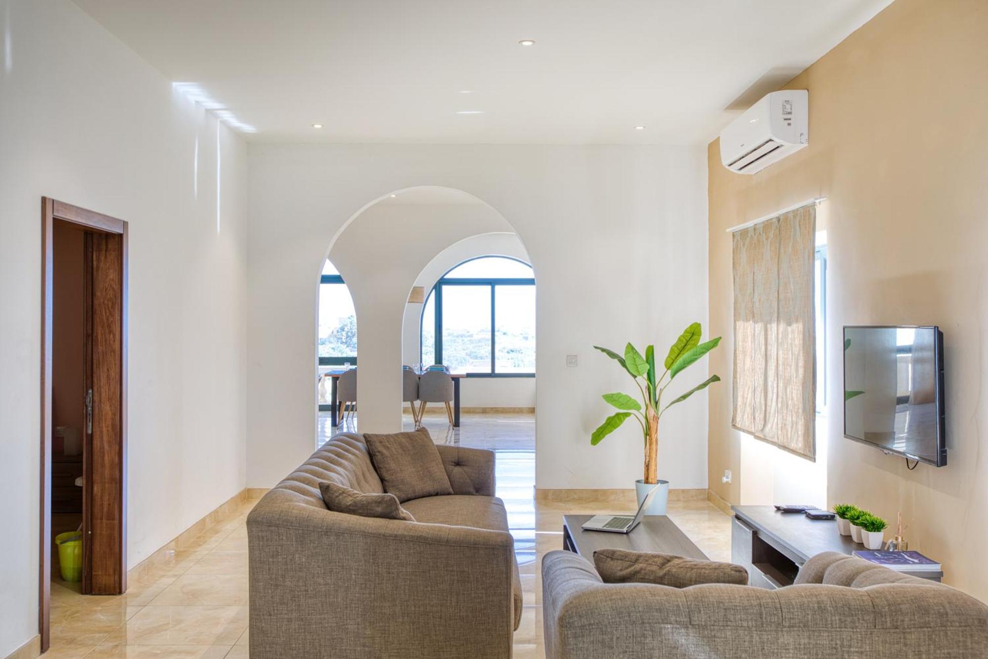 Spacious, Bright, Valley & Sea View Maisonette ซากฮรา ภายนอก รูปภาพ